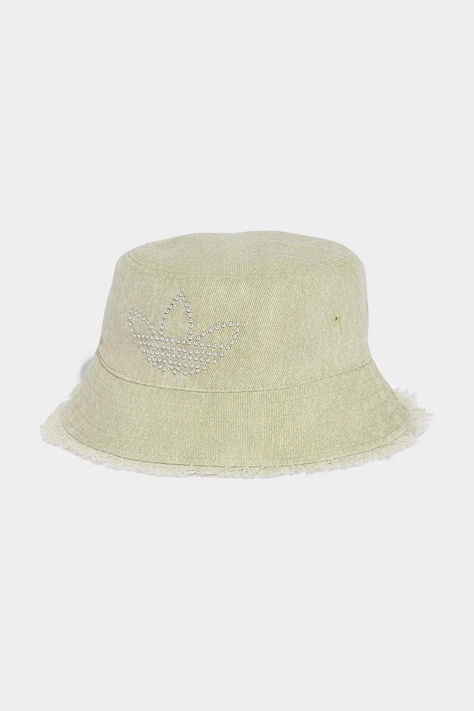adidas Originals kapelusz bucket dziecięcy jeansowy beżowy KT4394