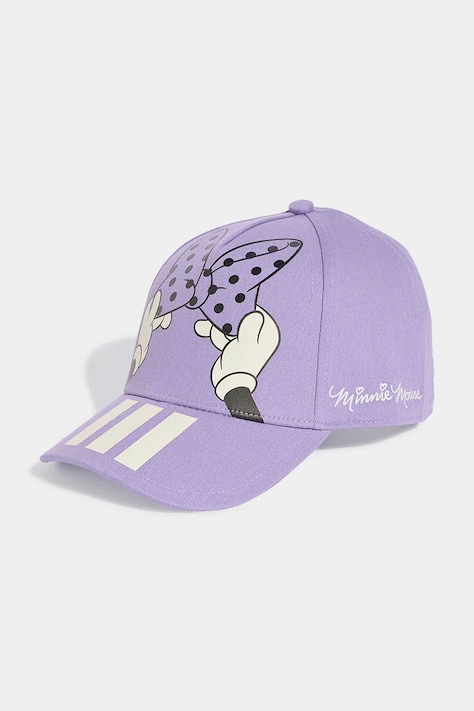 adidas Performance șapcă pentru copii din bumbac DISNEY MINNIE MOUSE violet KQ9850