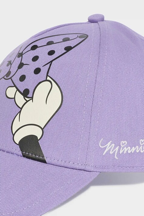 adidas Performance șapcă pentru copii din bumbac DISNEY MINNIE MOUSE violet KQ9850