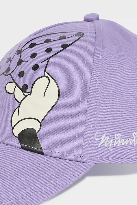 adidas Performance șapcă pentru copii din bumbac DISNEY MINNIE MOUSE violet KQ9850