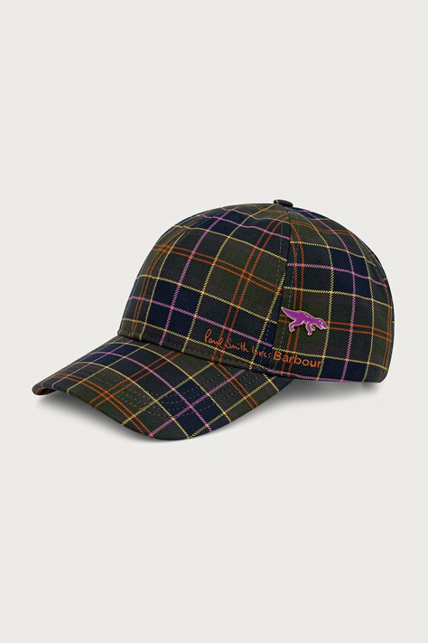 Barbour X PAUL SMITH șapcă de baseball din bumbac pentru bărbați multicoloră MHA0995TN11