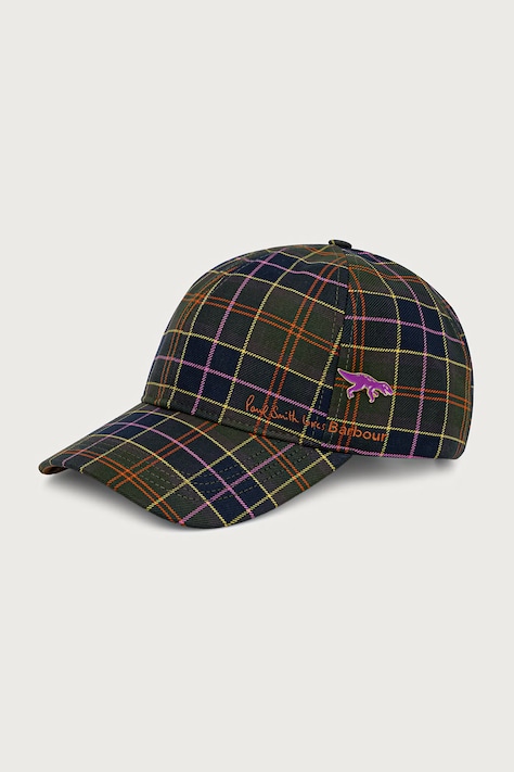 Barbour X PAUL SMITH șapcă de baseball din bumbac pentru bărbați multicoloră MHA0995TN11
