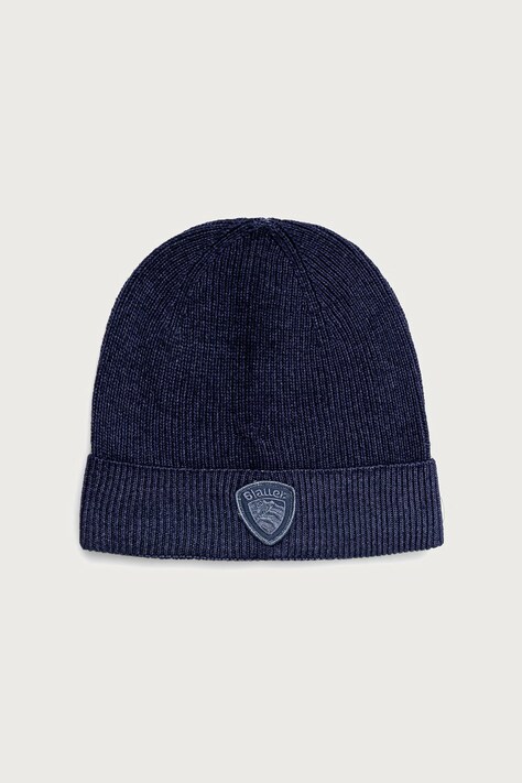Blauer Czapka beanie męska wełniana granatowa BLUA05467