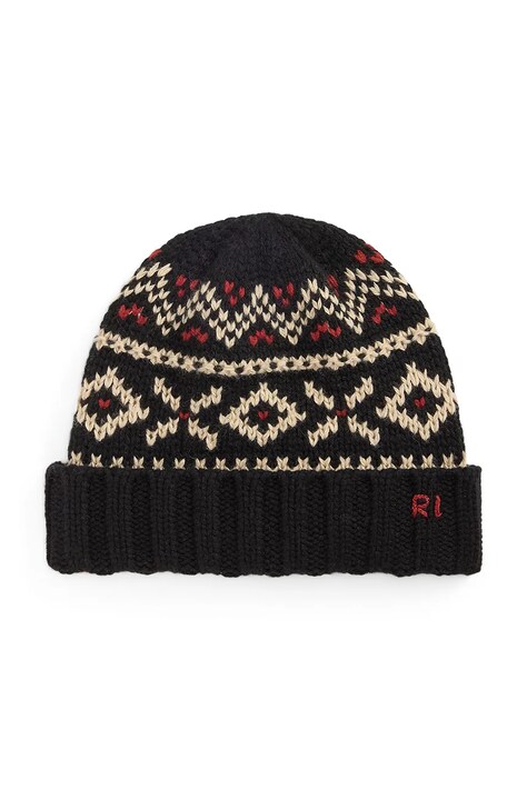 Polo Ralph Lauren Czapka z wełną czarna 449P20291