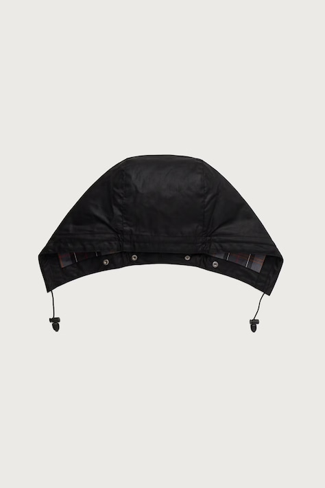 Barbour Kapucňa pánska bavlnená čierna MHO0004