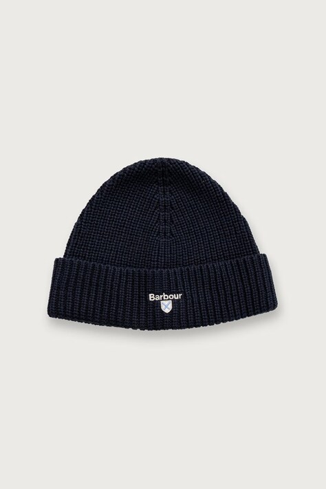 Barbour Czapka beanie męska granatowa MHA0990