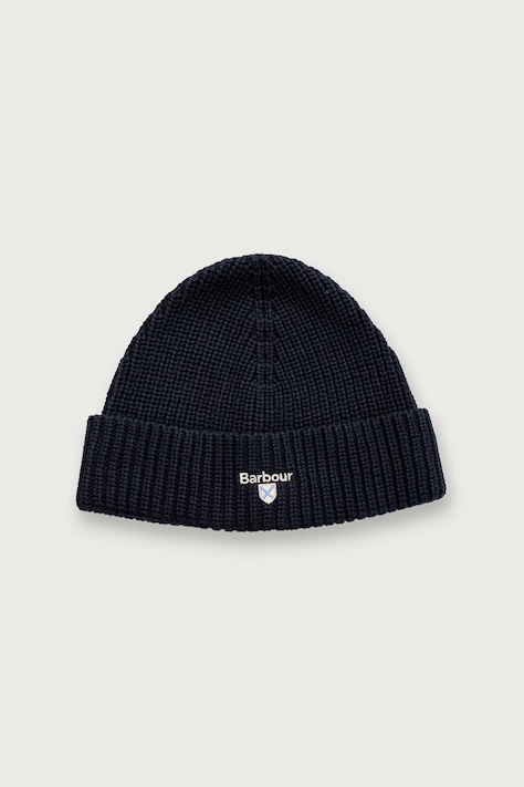Barbour Czapka beanie męska granatowa MHA0990
