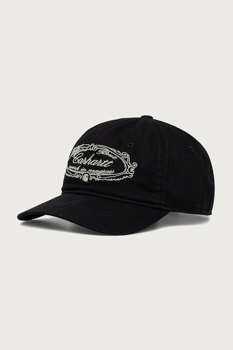 Carhartt WIP Chez WIP Cap czapka bejsbolówka bawełniana męska czarna I037570
