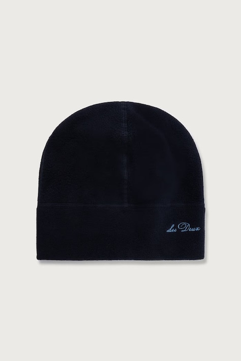 Les Deux Czapka beanie męska polarowa granatowa 1002381