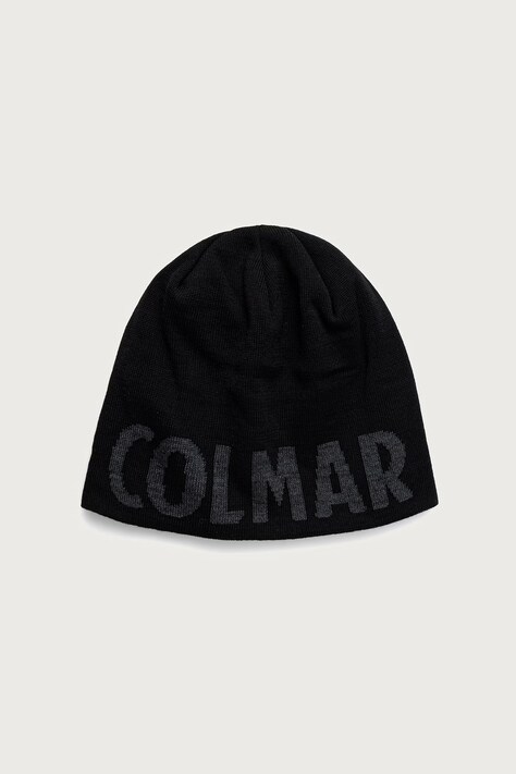 Colmar Czapka beanie damska z wełną czarna 50000011.1XD
