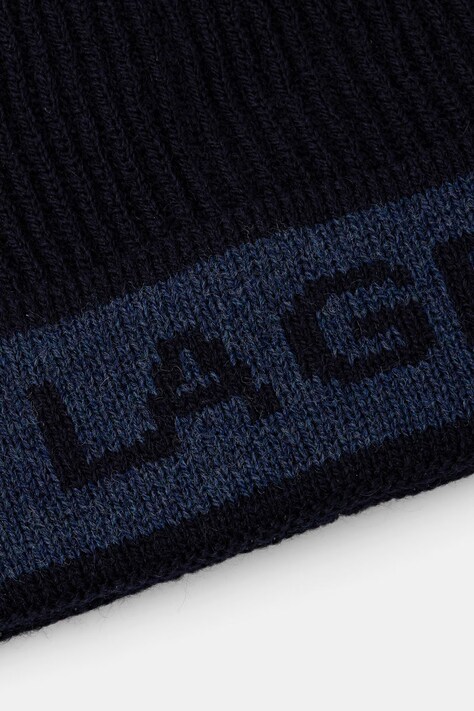 Karl Lagerfeld шапка чоловіча з додаванням вовни — AW26-CAMZRS, темно-синій — фото 3