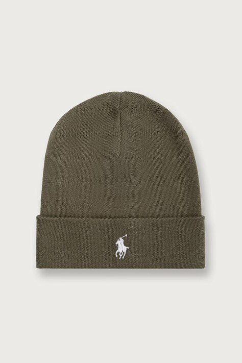 Polo Ralph Lauren σκούφος ανδρικός βαμβακερός πράσινος 710B28862