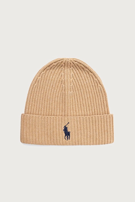 Polo Ralph Lauren Kapa za muškarce od pamuka smeđa 710981758