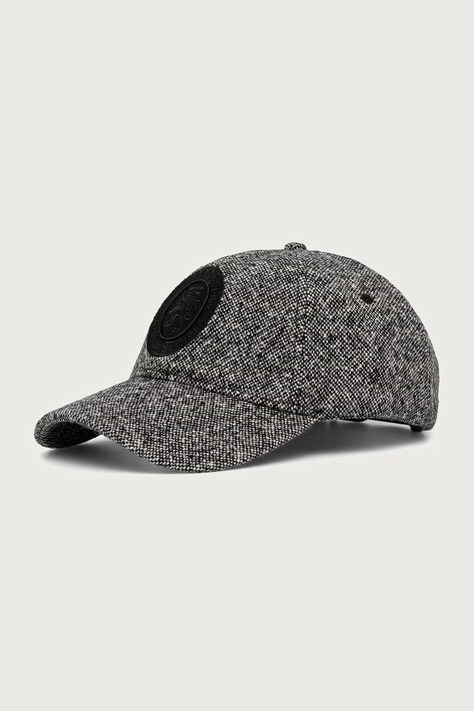 Tommy Hilfiger Kapa s šiltom moška z volno siva AM0AM14852