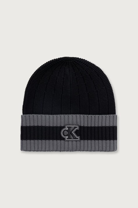 Calvin Klein Kapa s pamukom crna LV04D8098G