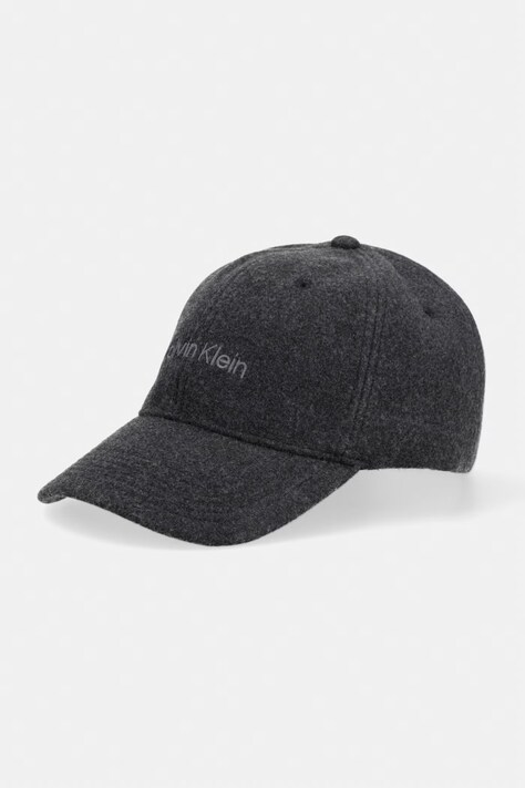 Calvin Klein czapka z daszkiem damska czarna LV04D5131G