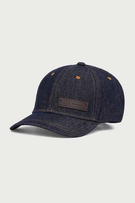 Armani Exchange czapka z daszkiem męska jeansowa granatowa XM003234 AF27235
