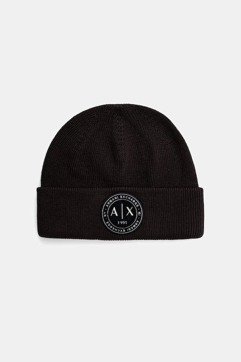Armani Exchange kapa za muškarce s vunom smeđa XM003123 AF10348
