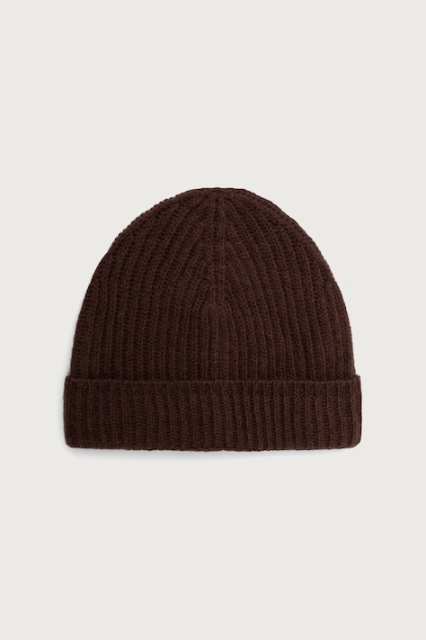 United Colors of Benetton Beanie kapa od vune smeđa 63UWVA00F