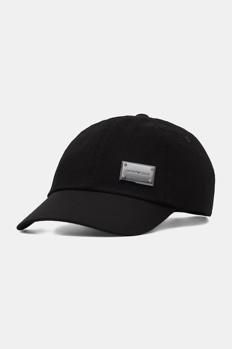 Emporio Armani czapka bejsbolówka męska czarna EM007023 AF28011