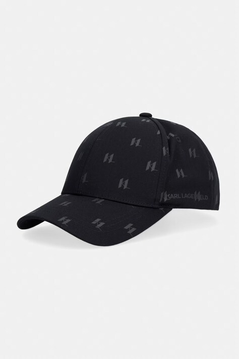 Karl Lagerfeld czapka z daszkiem męska czarna 563123.805618