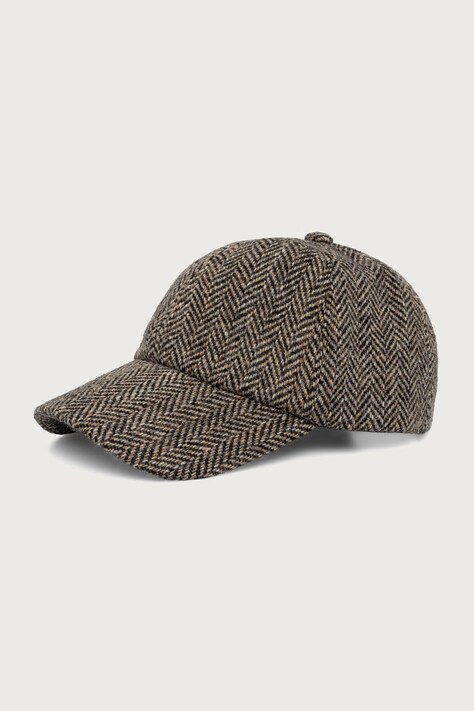 Paul Smith Czapka z daszkiem męska wełniana beżowa M1A-987DT-W03205