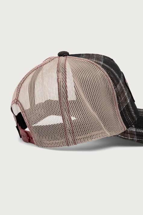Von Dutch кепка-тракер з бавовною — AW26-CAU00Z, коричневий — фото 3