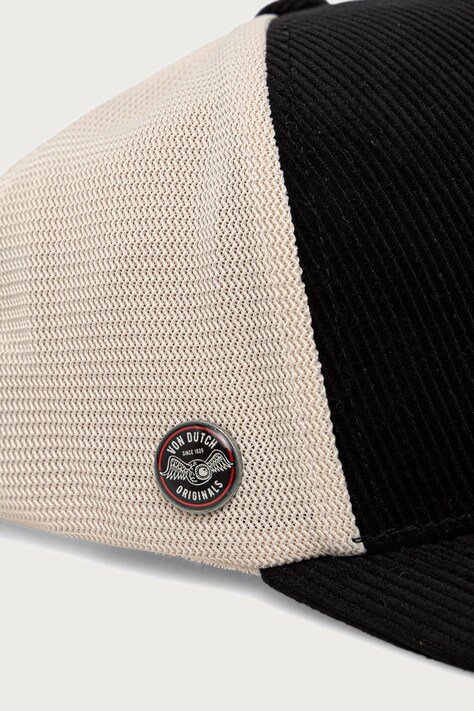 Von Dutch кепка з бавовною — AW26-CAU012, чорний — фото 2