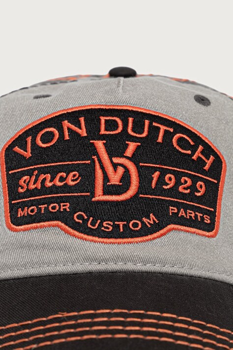 Von Dutch кепка бавовняна — AW26-CAU013, сірий — фото 2