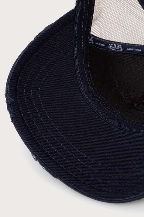 Von Dutch кепка з бавовною — AW26-CAU016, бордо — фото 4