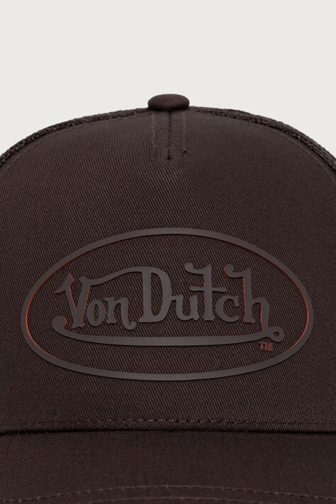 Von Dutch кепка з бавовною — AW26-CAU01C, коричневий — фото 2