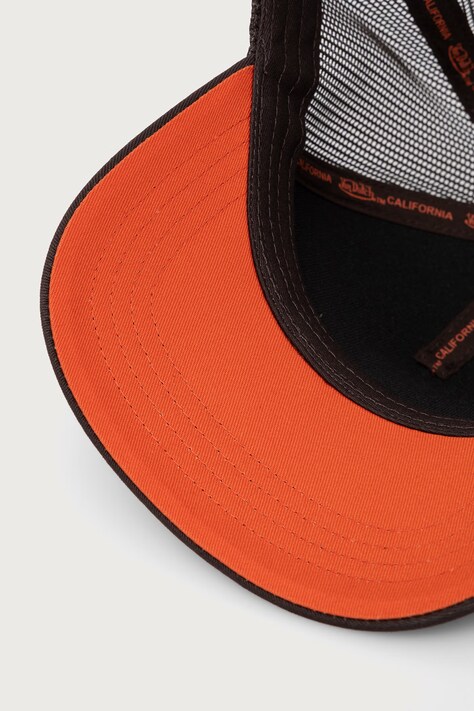 Von Dutch кепка з бавовною — AW26-CAU01C, коричневий — фото 4