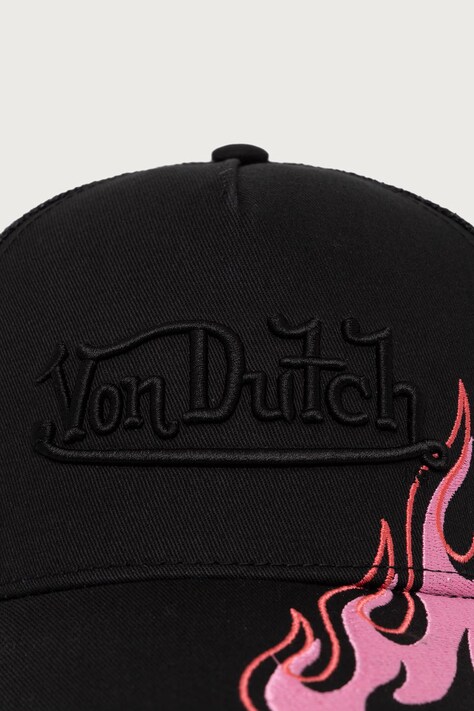 Von Dutch кепка-тракер — AW26-CAU01K, чорний — фото 2