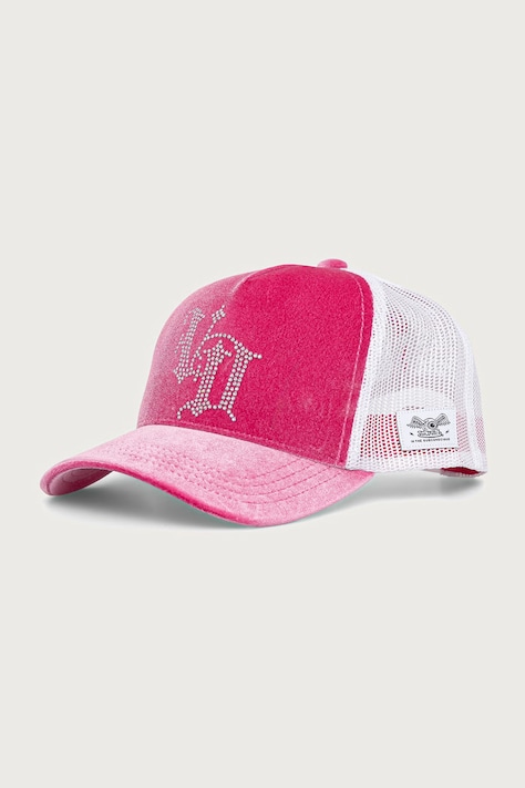 Von Dutch Czapka z daszkiem różowa VD/2/CB/ROYALP