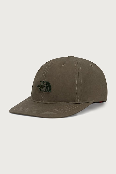 The North Face RB BM czapka z daszkiem bawełniana zielona NF0A8NUXJ4M1
