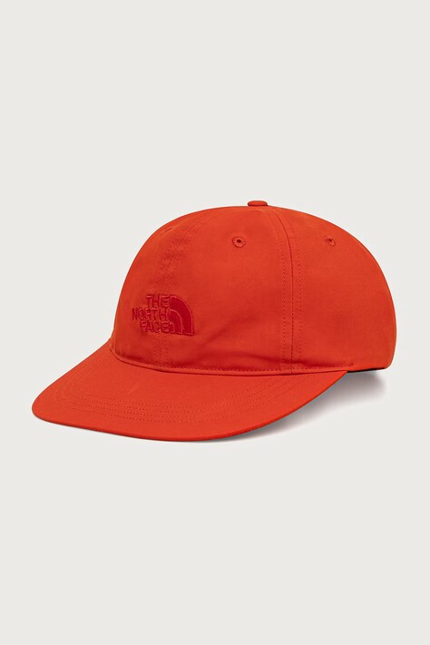 The North Face RB BM czapka z daszkiem bawełniana czerwona NF0A8NUXJ4R1