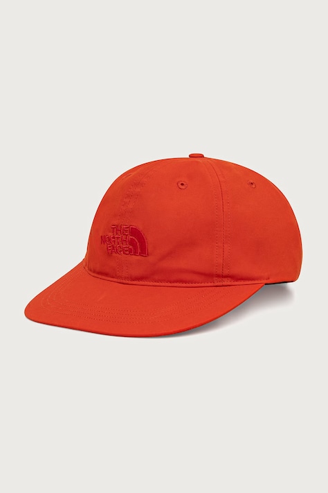 The North Face RB BM czapka z daszkiem bawełniana czerwona NF0A8NUXJ4R1