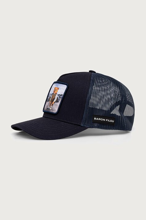 Baron Filou Czapka z daszkiem trucker granatowa 000017298
