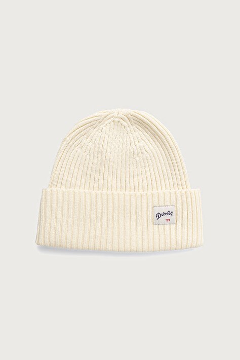 Devold Czapka beanie damska z wełny merino Archive Wool beżowa PDTC.710.900.A