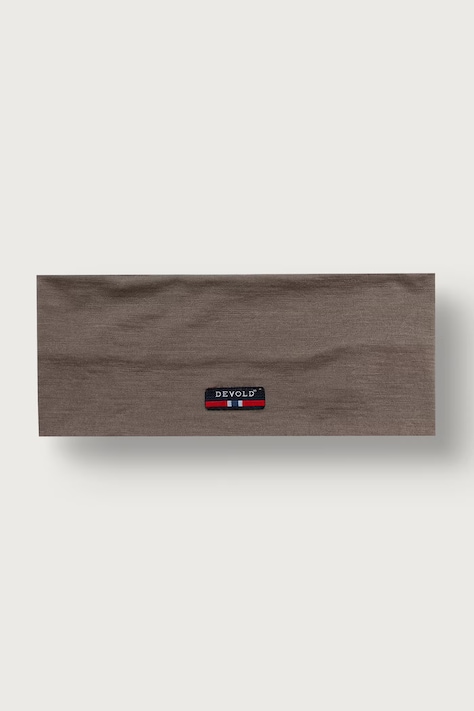 Devold Opaska na głowę z wełny merino Breeze Merino brązowa PDGO.180.951.A