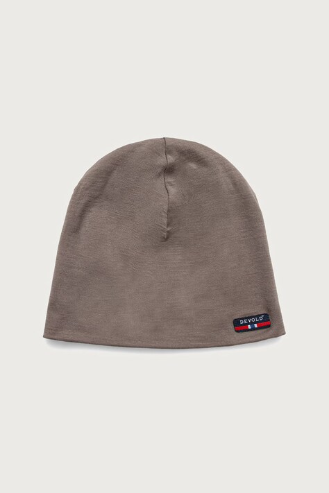 Devold Czapka wełniana Breeze Merino brązowa PDGO.180.900.A