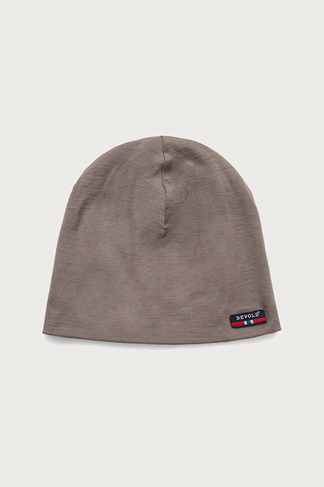 Devold Czapka wełniana Breeze Merino brązowa PDGO.180.900.A