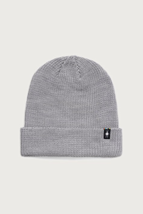 Smartwool Czapka z wełną merino szara SW0026475451