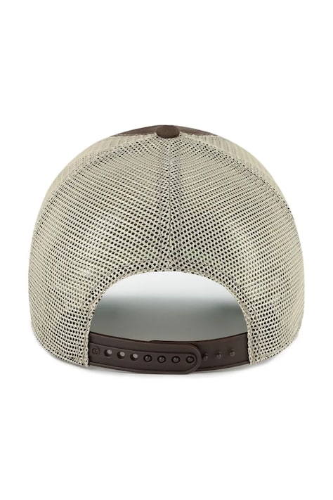 47 brand Czapka z daszkiem z dodatkiem wełny MLB New York Yankees brązowa B-TRWLR17GWP-BW