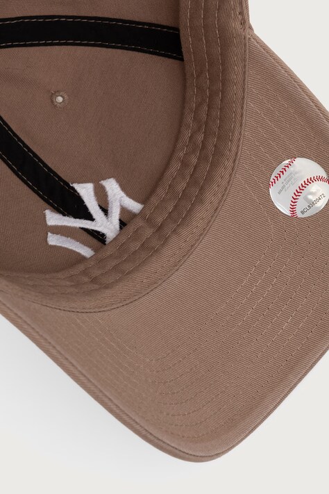 47 brand Șapcă de bumbac MLB New York Yankees maro B-NLRGW17GWS-V1B