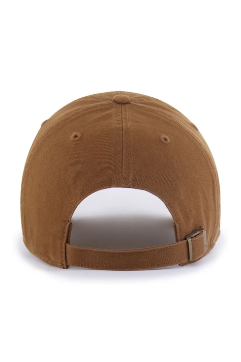 47 brand Czapka z daszkiem bawełniana MLB New York Yankees brązowa B-NLRGW17GWS-L5