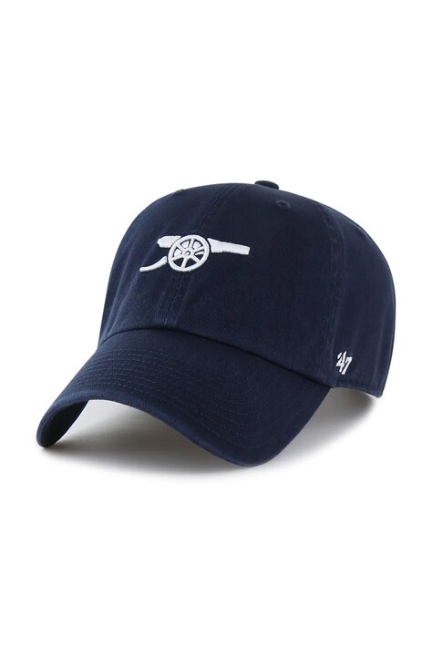 47 brand Czapka z daszkiem bawełniana Arsenal FC granatowa EPL-RGW30GWS-NYA