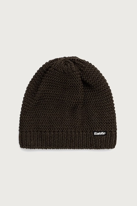 Eisbar Czapka beanie z wełną merino Corson MÜ brązowa E31066