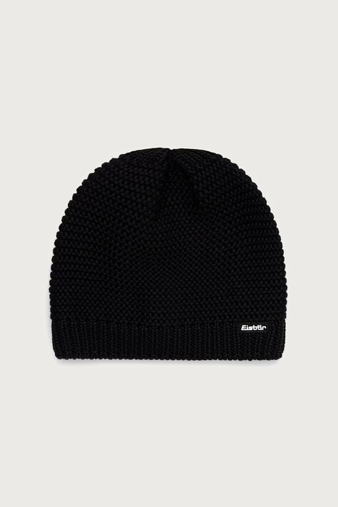 Eisbar Czapka beanie z wełną merino Corson MÜ czarna E31066
