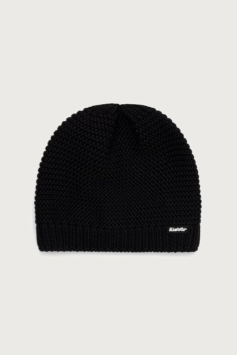 Eisbar Czapka beanie z wełną merino Corson MÜ czarna E31066